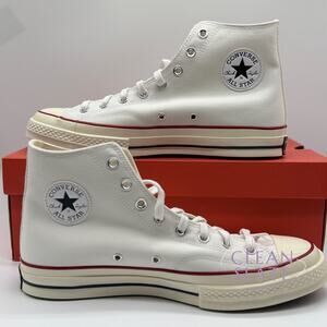 Converse Chuck Taylor All Star Hi White/Garnet Men's 11 NIB